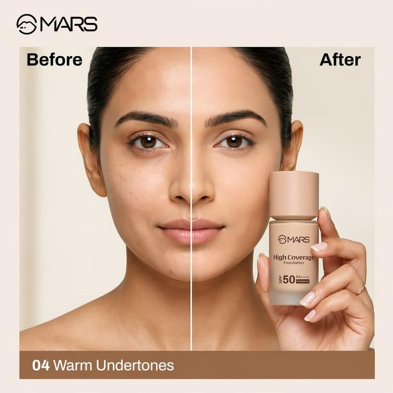 MARS Foundation High Coverage Formula - 08 40 ml