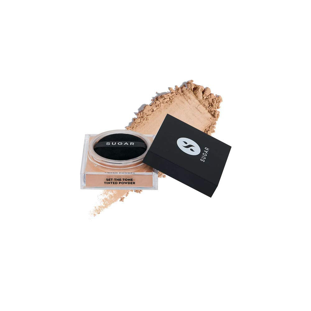 Sugar Cosmetics Set The Tone Tinted Powder - Choccocino 15 GRAM