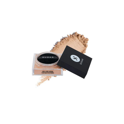 Sugar Cosmetics Set The Tone Tinted Powder - Choccocino 15 GRAM