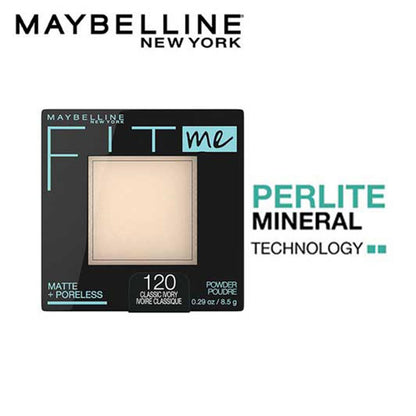 Maybelline New York Matte Poreless Powder - 120 Ivory 8.5 GRAM