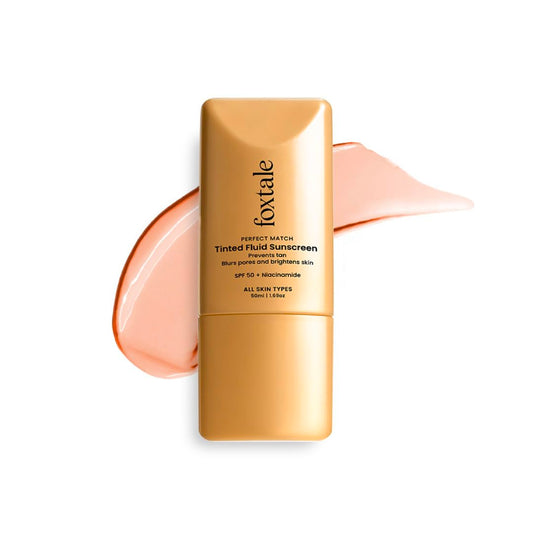 FOXTALE Perfect Match TINTED FLUID SUNSCREEN - 1 NUDE