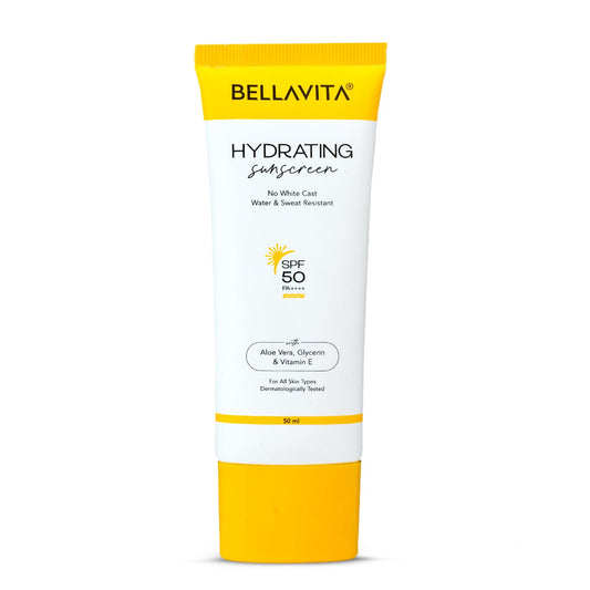 BELLAVITA HYDRATING sunscreen Lotion SPF 50 PA++++ 50ml