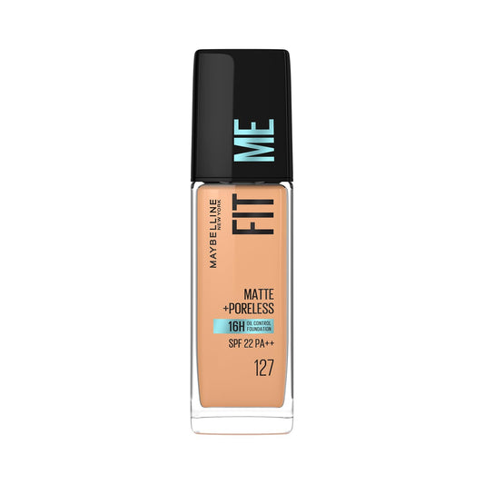 Maybelline New York Fit Me Matte+Poreless Liquid Foundation - 127 Golden Honey 30 MILLI_LITRE