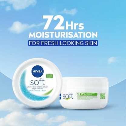 Nivea Soft Light Moisturizer Cream 100 ML