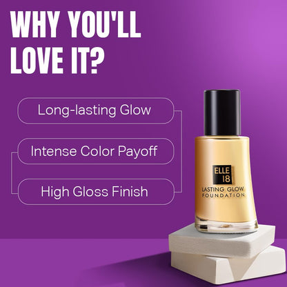 Elle 18 Pearl Lasting Glow Foundation 27 MILLI_LITRE