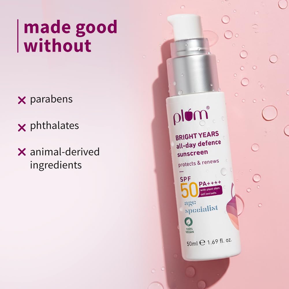 Plum Bright Years All Day Defence SPF 45 PA+++ Cream 50 MILLI_LITRE