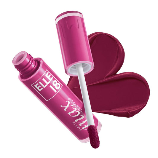 ELLE 18 MATTE MAX LIP PLUM CAKE