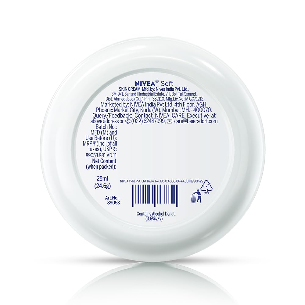 Nivea Soft Light Moisturizer Cream 50 ML