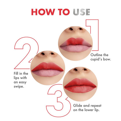 Lakme Cushion Matte Lip Red Bombshell 4.5 g