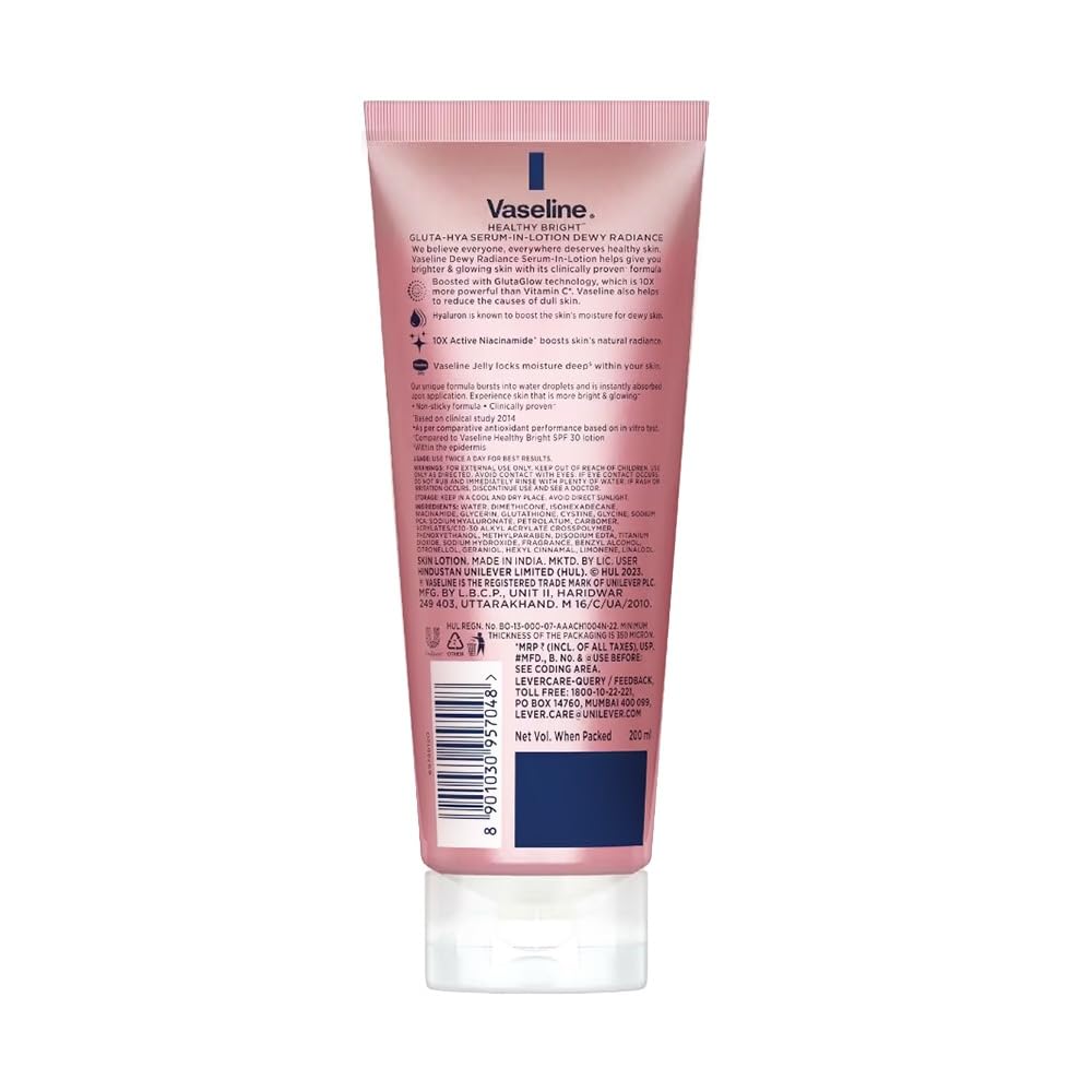 Vaseline Gluta-Hya Dewy Radiance Serum-In-Lotion 200 ml