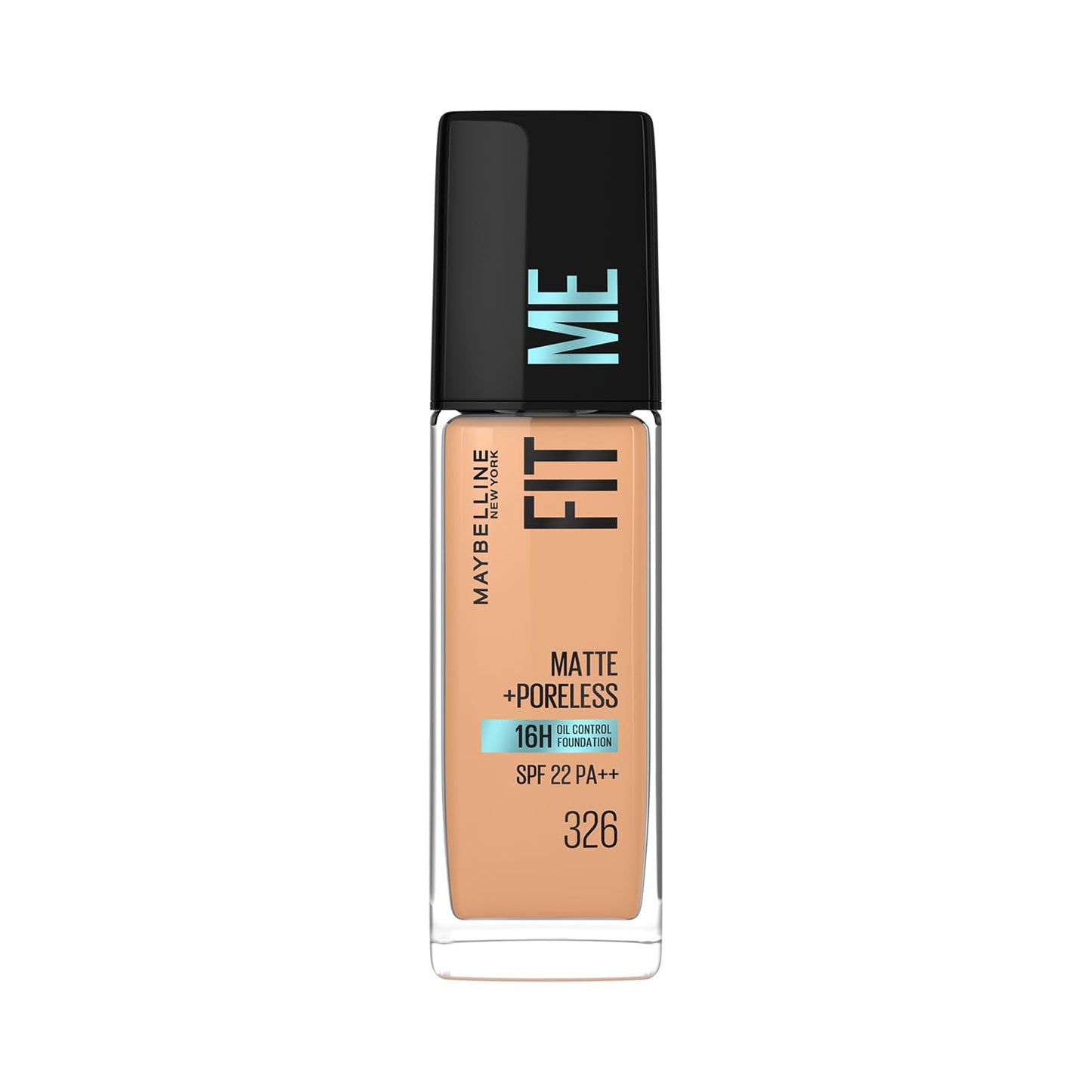 Maybelline New York Fit Me Matte+Poreless Liquid Foundation - 326 Warm Tan 30 MILLI_LITRE