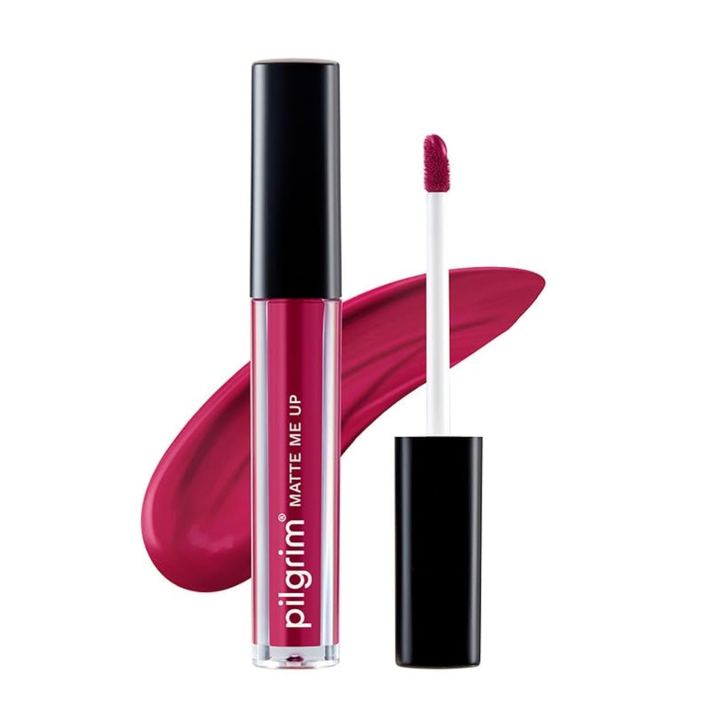 Pilgrim Matte Me Up! All Day Rich Colour Non-Drying And Transfer Proof Liquid Lipstick - kinky Pink 3 MILLI_LITRE