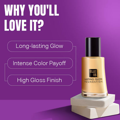Elle 18 Shell Lasting Glow Foundation 27 MILLI_LITRE