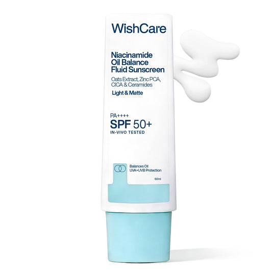 Wishcare SPF 50+ PA++++ Niacinamide Oil Balance Sunscreen 50 g