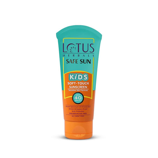 Lotus Herbals Safe Sun Kids Soft - Touch Sunscreen Spf 80 g