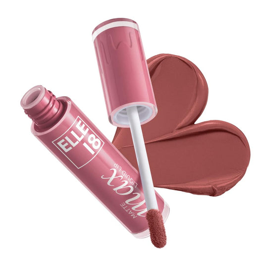 ELLE 18 MATTE MAX LIQUID LIP -NUDE HONEY