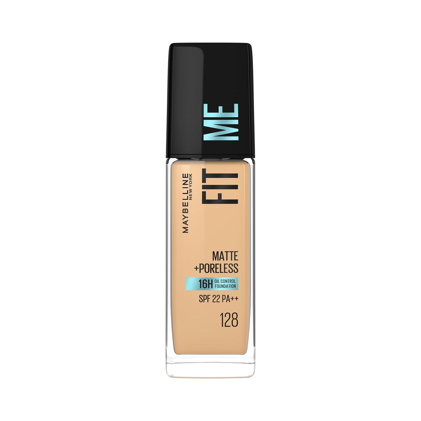 Maybelline New York Fit Me Matte+Poreless Liquid Foundation - 128Warm Nude 30 MILLI_LITRE