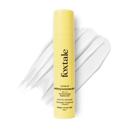 Foxtale Mattifying SPF 70 PA+++ Sunscreen 50 ml