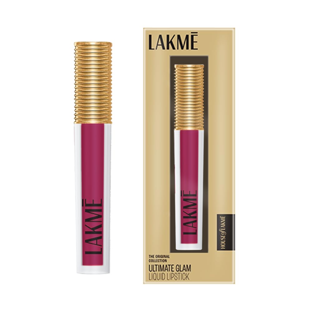 LAKME ULTIMATE GLAM LIQUID LIPSTICK - 21 Red Cherry
