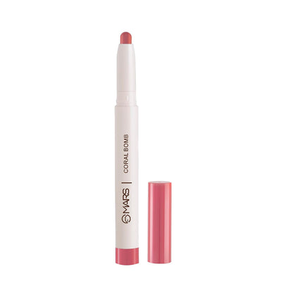 MARS POPINS CHEERY RED LIP CRAYONS - PINK ATTACK 1.3 GRAM