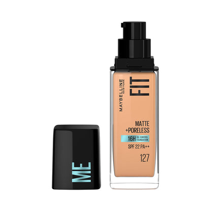 Maybelline New York Fit Me Matte+Poreless Liquid Foundation - 127 Golden Honey 30 MILLI_LITRE