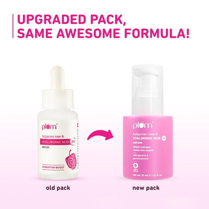 Plum 2% Hyaluronic Acid & Bulgarian Rose Serum 30 MILLI_LITRE
