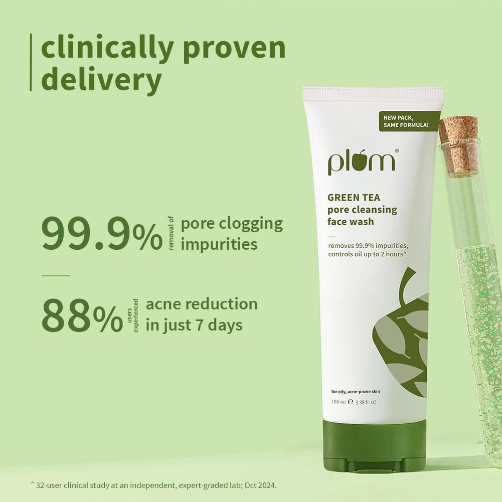 Plum Green Tea Pore Cleansing Face Wash 100 MILLI_LITRE