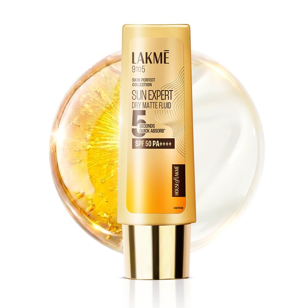 LAKME 9 To 5 SUN EXPERT DRY MATTE FLUID SPF 50 PA++++ 50 ml