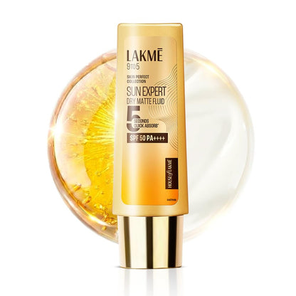 LAKME 9 To 5 SUN EXPERT DRY MATTE FLUID SPF 50 PA++++ 50 ml