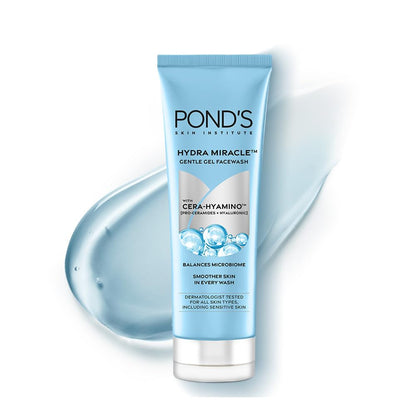 PONDS HYDRA MIRACLE GENTLE GEL FACE WASH 100G