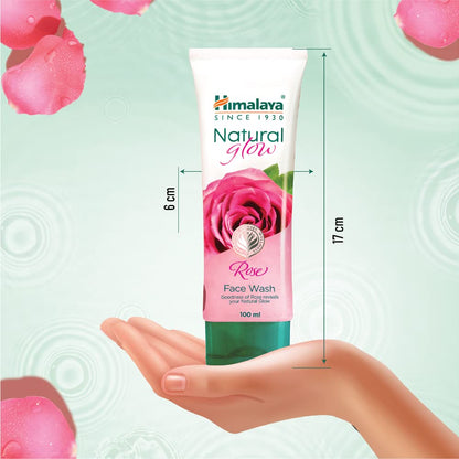 Himalaya Natural Glow Rose Face Wash 100 ml