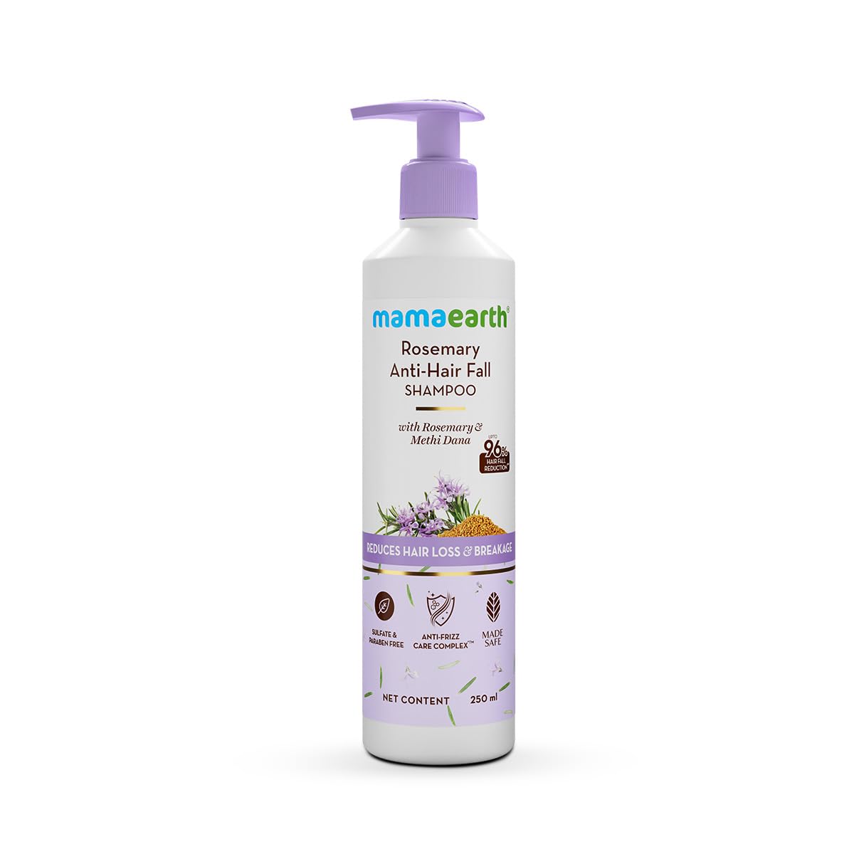 Mamaearth Rosemary Anti-Hairfall Shampoo 250 ml