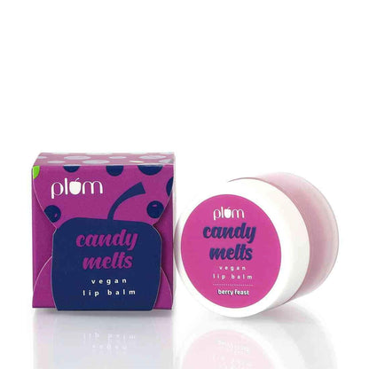Plum Candy Melts Berry Feast Vegan Lip Balm 12 GRAM