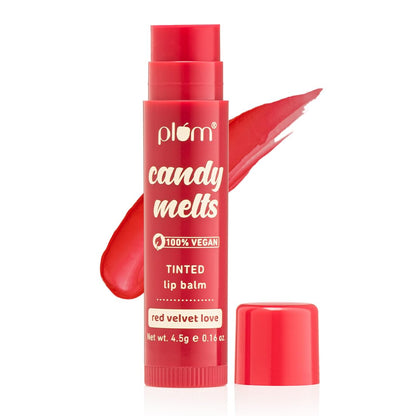 Plum Candy Melts Red Velvet Love Tinted Lip Balm 4.5 GRAM