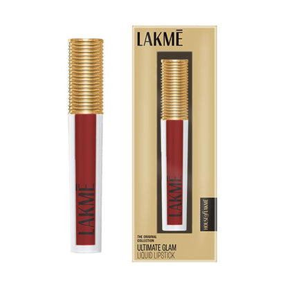 LAKME ULTIMATE GLAM LIQUID LIPSTICK - 4 CRIMSON ROSE 4.2 ml