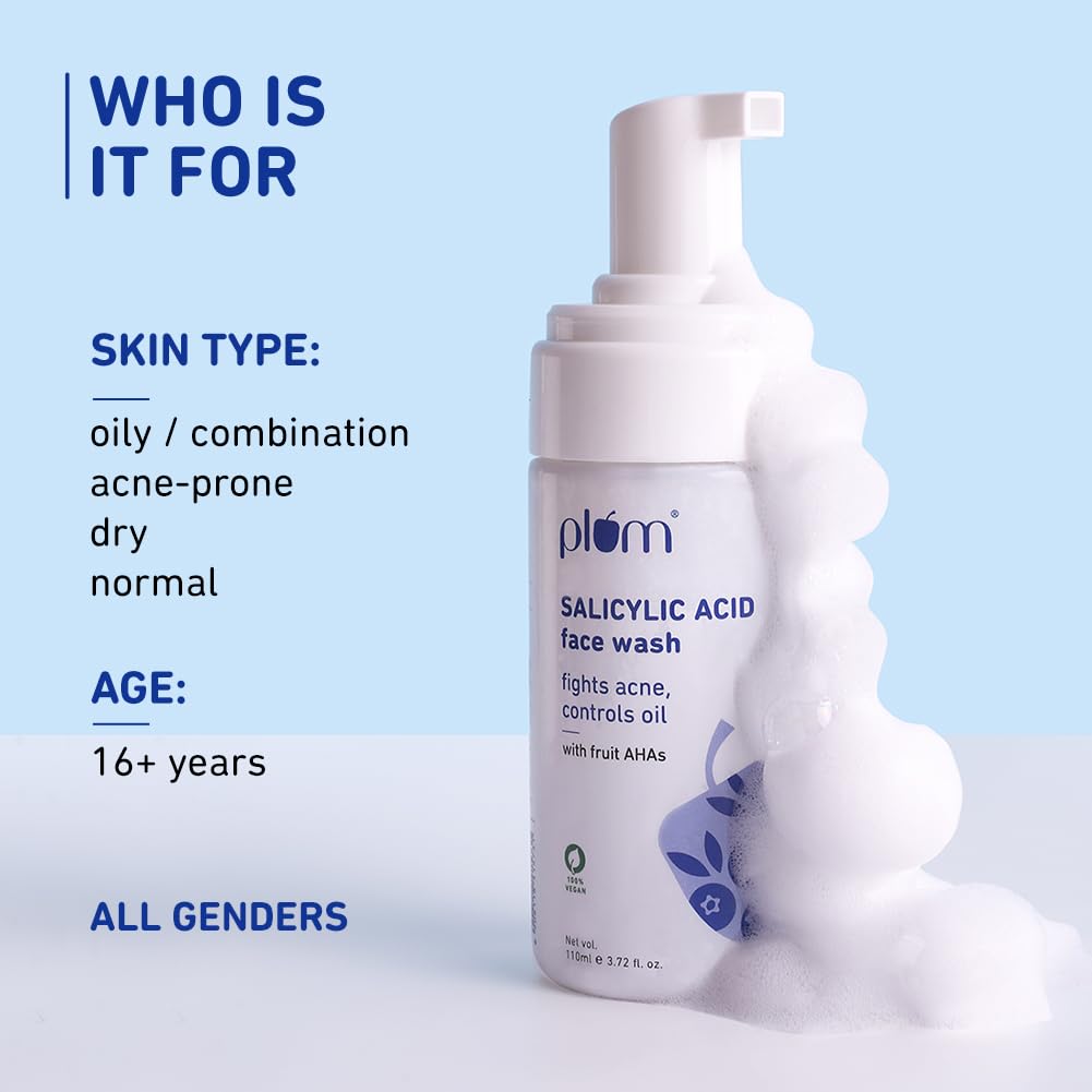 Plum Salicylic Acid Face Wash 110 MILLI_LITRE