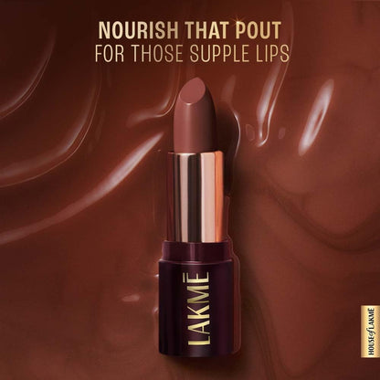 Lakme Ultimate Glam Satin Matte Lipstick - Ur 2 Red Flame 4.3 g