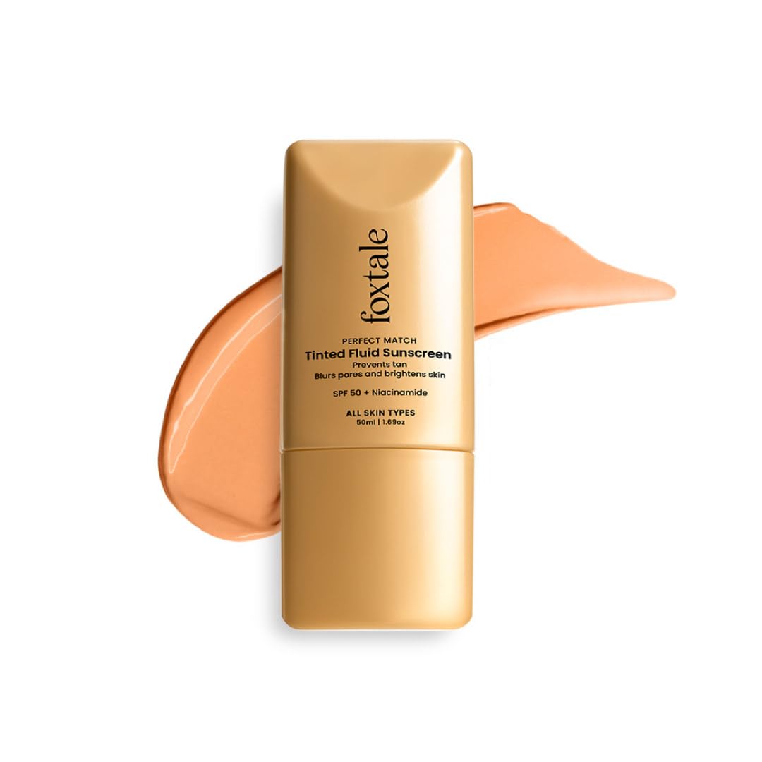 FOXTALE Perfect Match TINTED FLUID SUNSCREEN - 04 CLAY