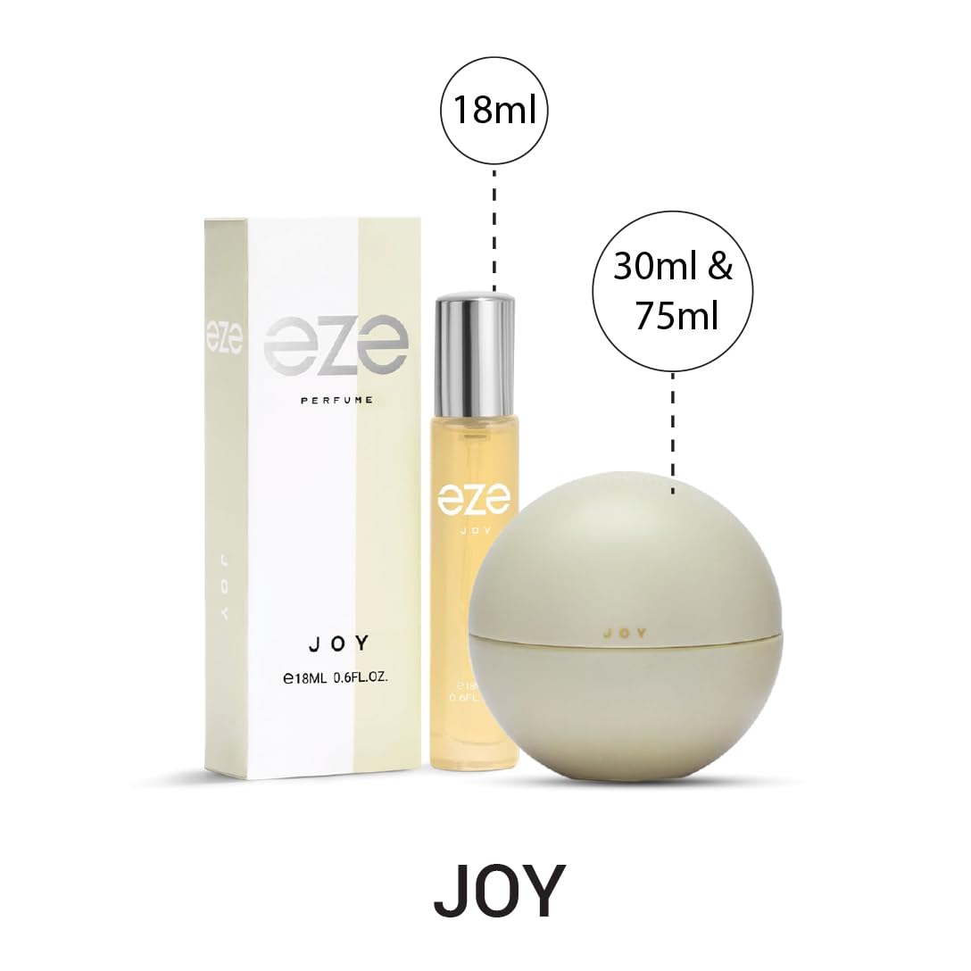 Eze Joy Luxury Jasmine Fragrance, Eau de Perfume 75 ml
