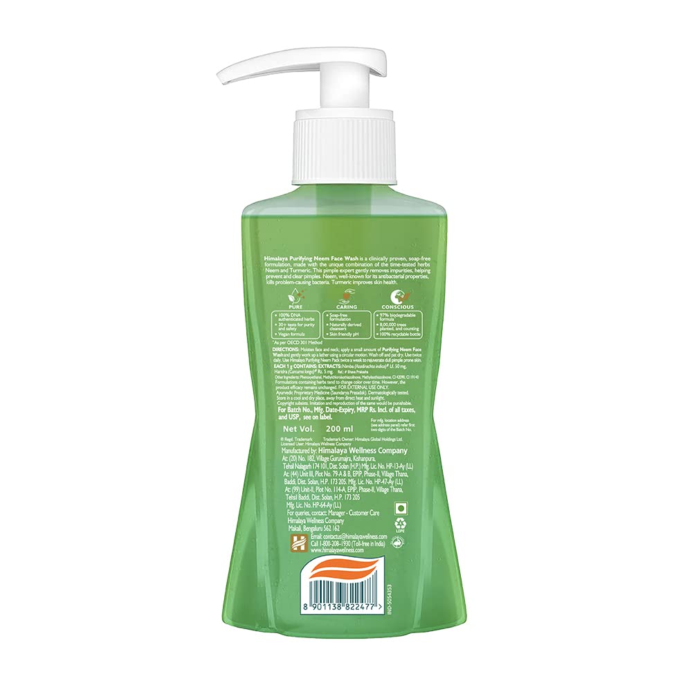 Himalaya Purifying Neem Face Wash 200 ml