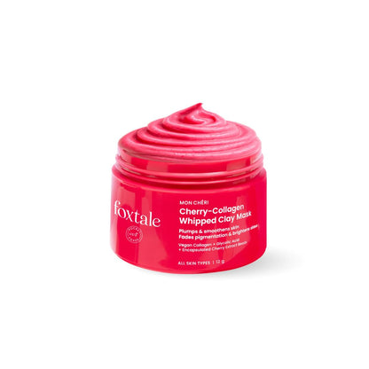 Foxtale cherry collagen clay mask