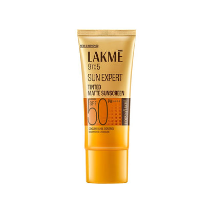 LAKME 9to5 Sun Expert Tinted Matte Sunscreen SPF50+++
