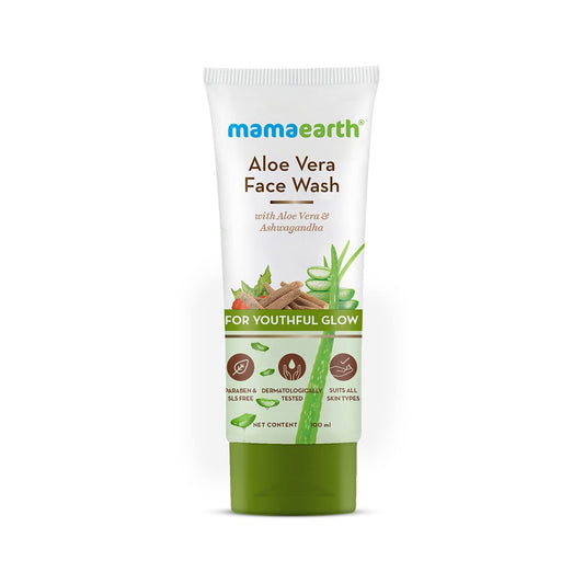 mamaearth Aloe Vera Face Wash 100 ml