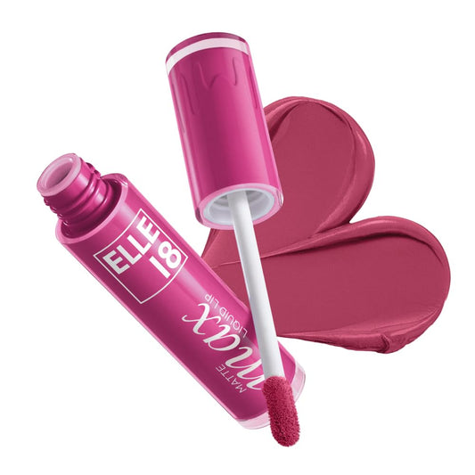 ELLE 18 MATTE MAX LIQUID LIP -PINK PEONY