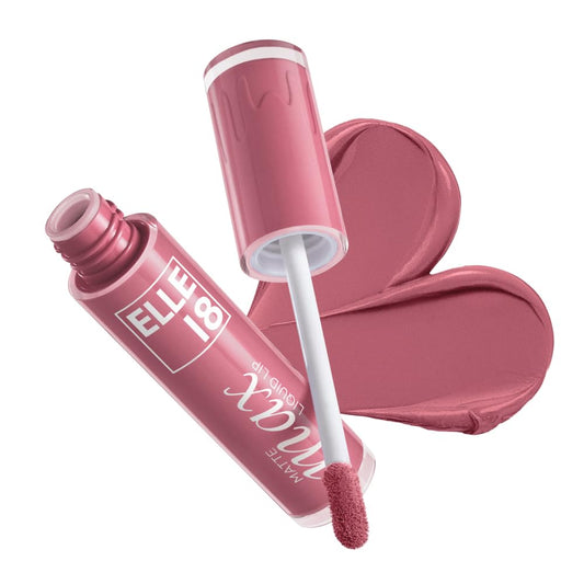 ELLE 18 MATTE MAX LIQUID LIP -ROSE DUST