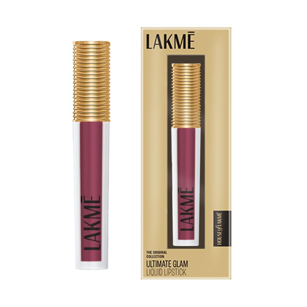 LAKME ULTIMATE GLAM LIQUID LIPSTICK - 15 MAUVE ECSTASY 4.2 ml
