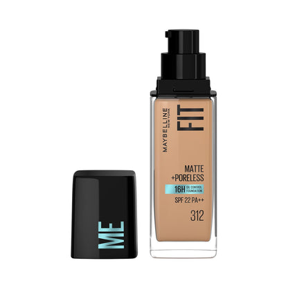 Maybelline New York Fit Me Matte+Poreless Liquid Foundation - 312 Golden 30 MILLI_LITRE