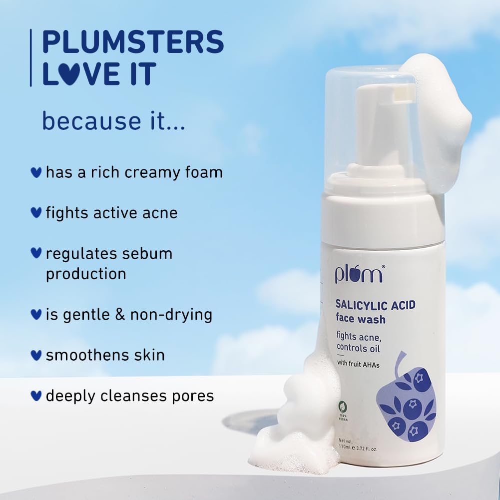Plum Salicylic Acid Face Wash 110 MILLI_LITRE