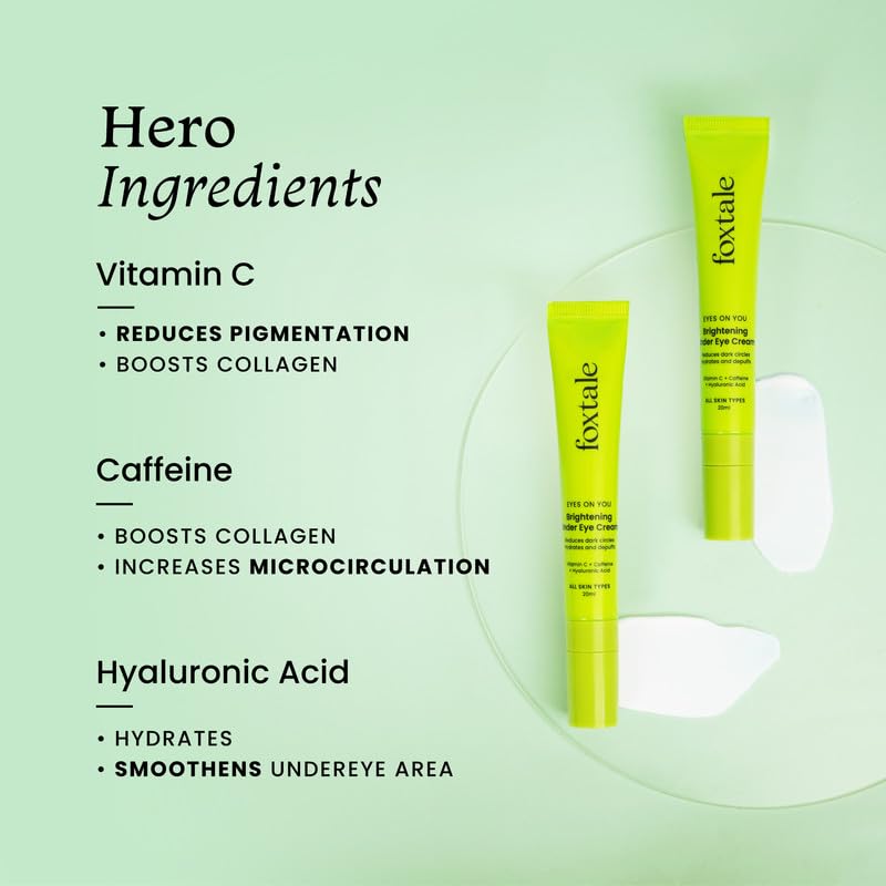 Foxtale Brightening Under Eye Cream 20 ml