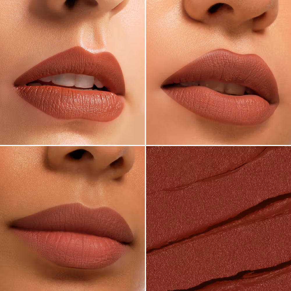PILGRIM The Spanish Collection MATTE ME UP Lip Crayon (Primer+Matte Finish) - 04 Caramel Addict 1.4g